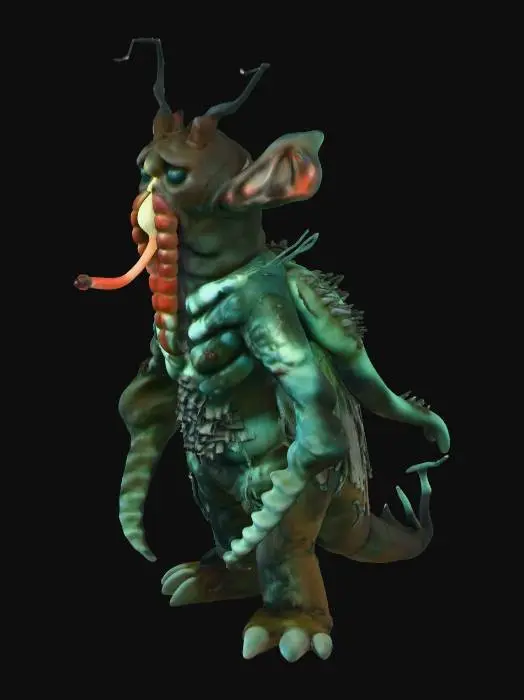 3D model for Ultra Kaiju Zemistlar