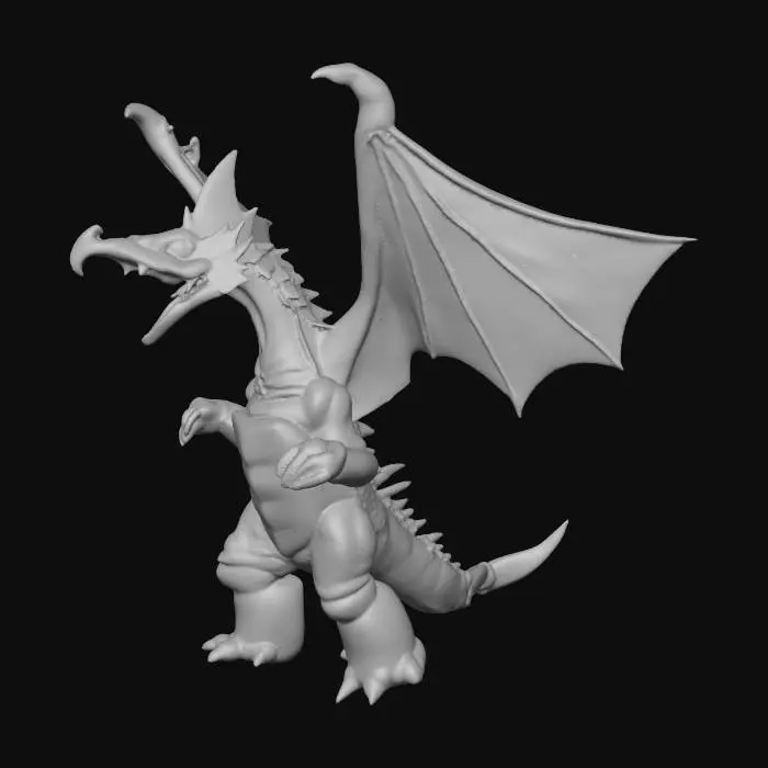 3D model for Ultra Kaiju Gigantron
