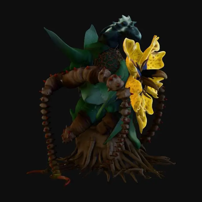 3D model for Ultra Kaiju Gijera