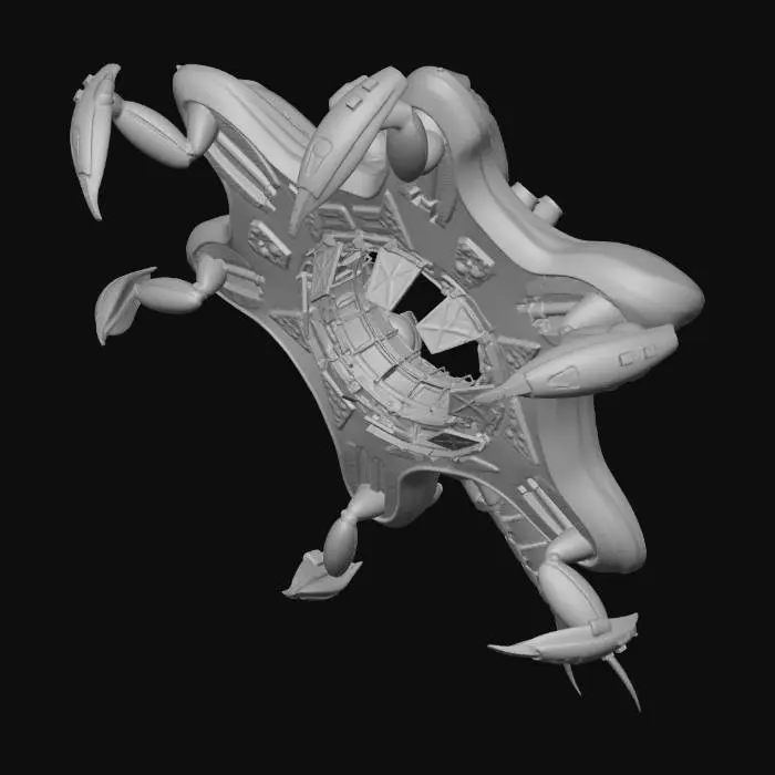 3D model for Ultra Kaiju Giga Endra