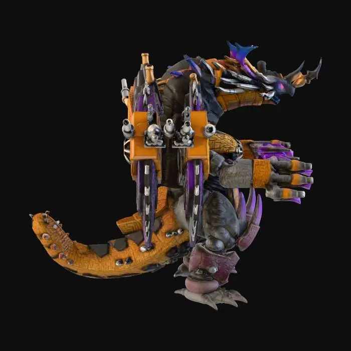 3D model for Ultra Kaiju Gillvalis