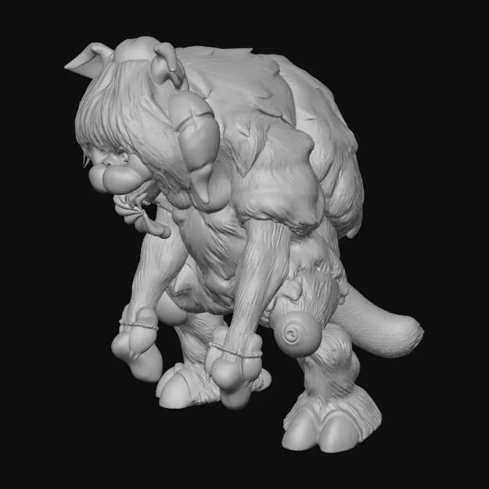 3D model for Ultra Kaiju King Bamos