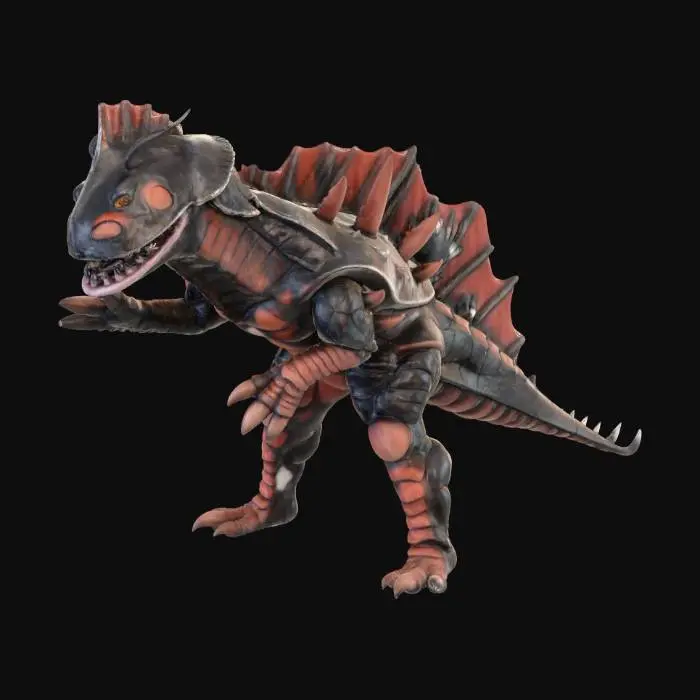 3D model for Ultra Kaiju Salamadon
