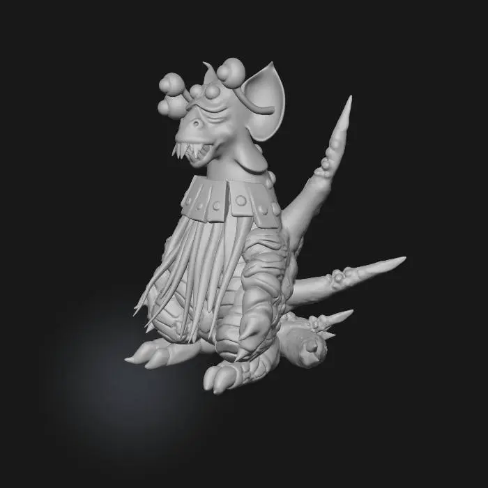 3D model for Ultra Kaiju Okariyan