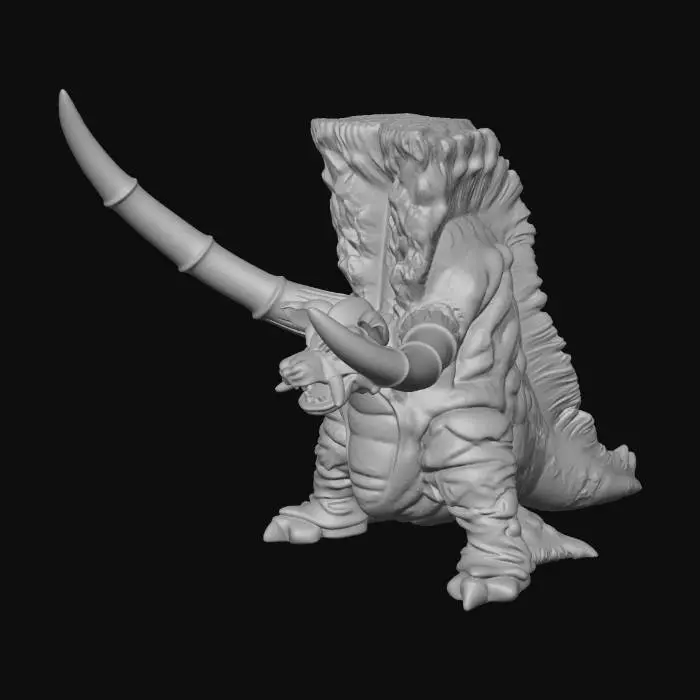 3D model for Ultra Kaiju Oxter