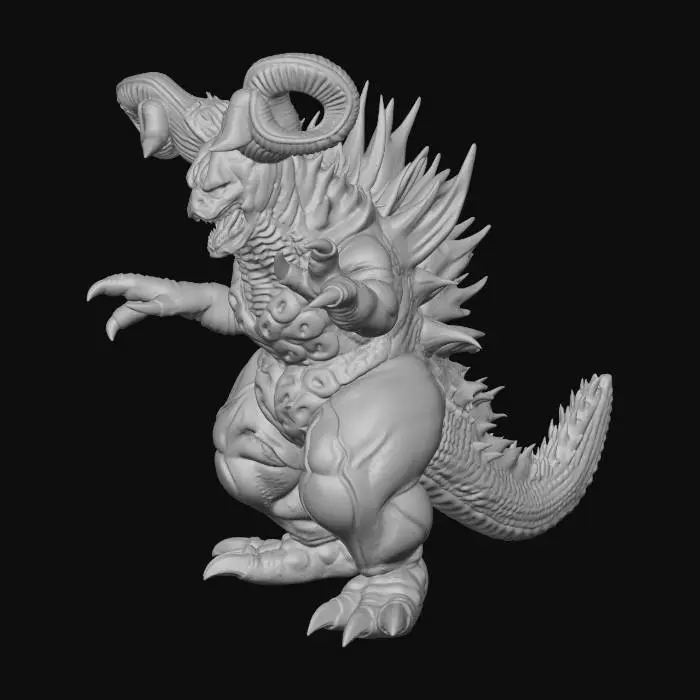 3D model for Ultra Kaiju Pazuzu