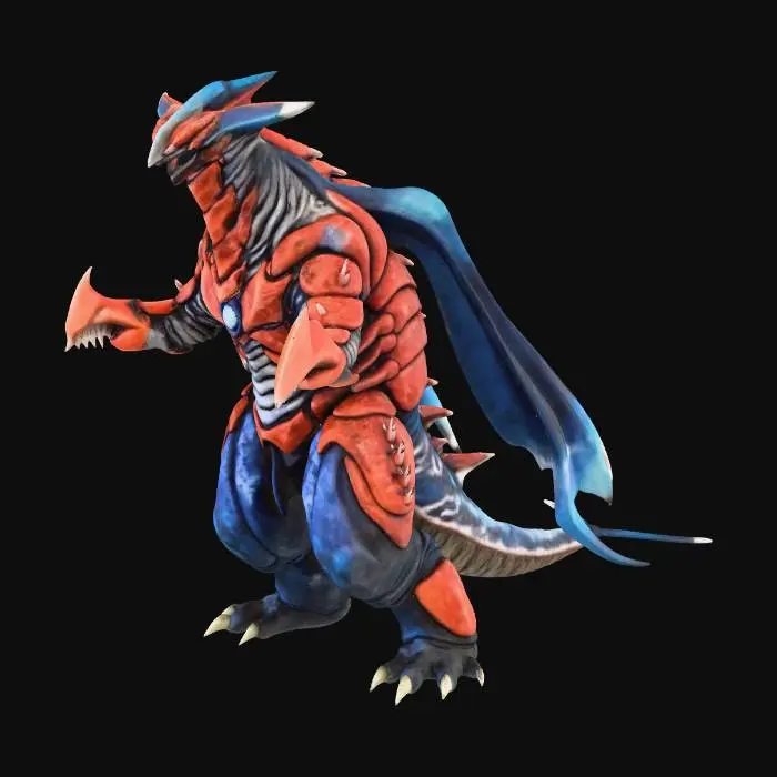 3D model for Emberclad Dragon