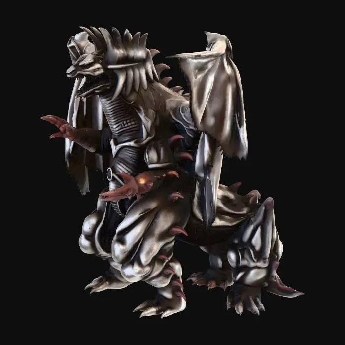 3D model for Ultra Kaiju Zog