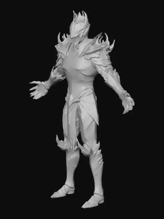 3D model for Infernal Knight