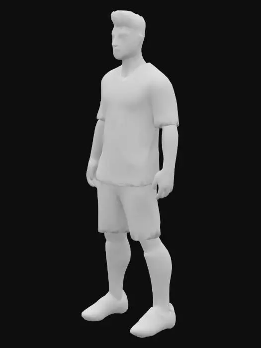 3D model for cristiano ronaldo