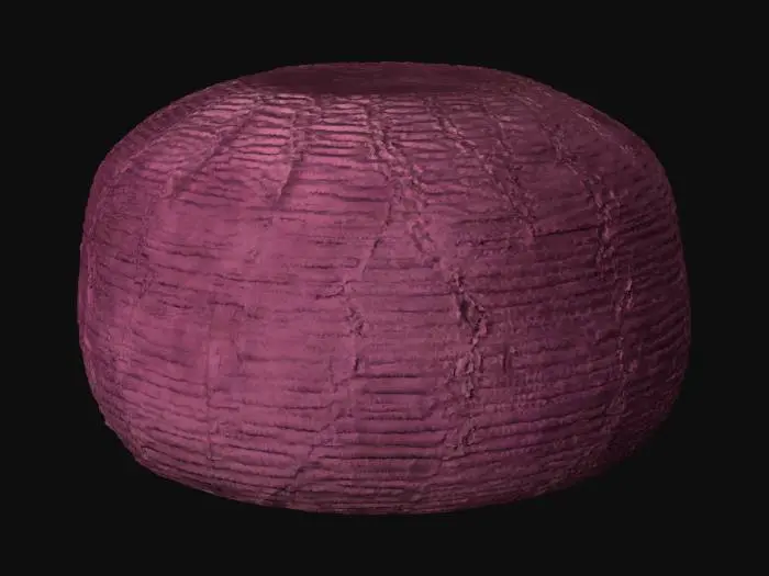 3D model for Beige_Knitted_Pouf_0628063845_texture