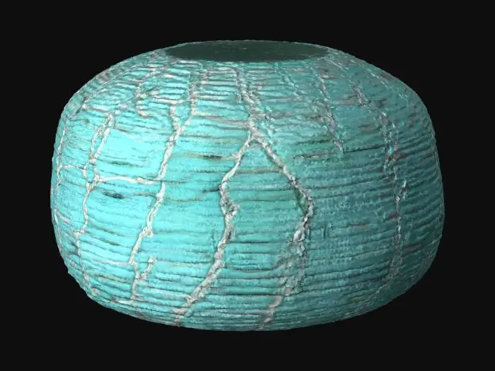 3D model for Beige_Knitted_Pouf_0628063845_texture