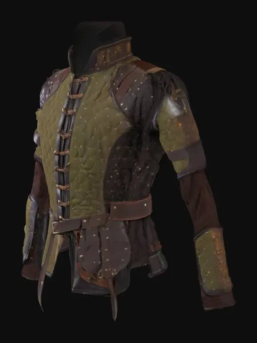 3D model for Medieval Leather Armor