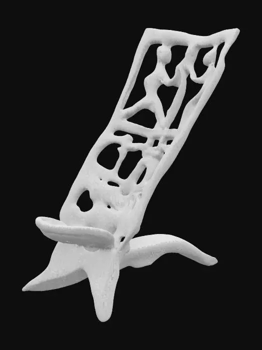 3D model for African Birthing Stool