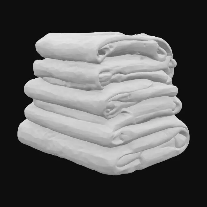 3D model for blankets stack