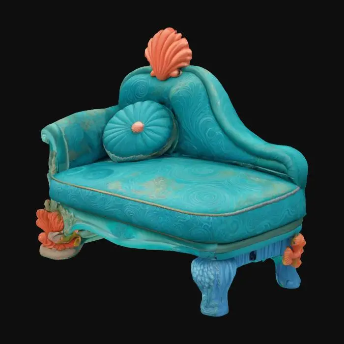 3D model for Ocean Dreams Chaise, #ocean#