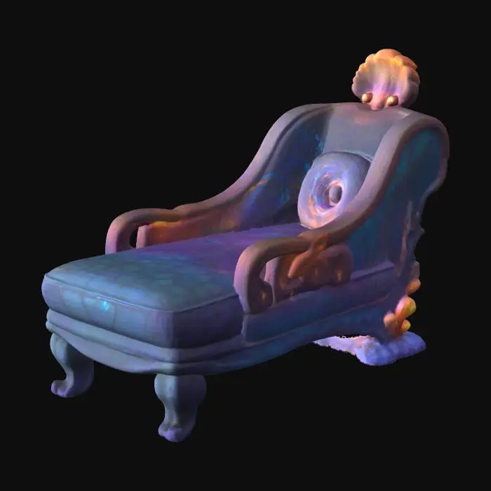 3D model for Ocean Dreams Chaise, #ocean#