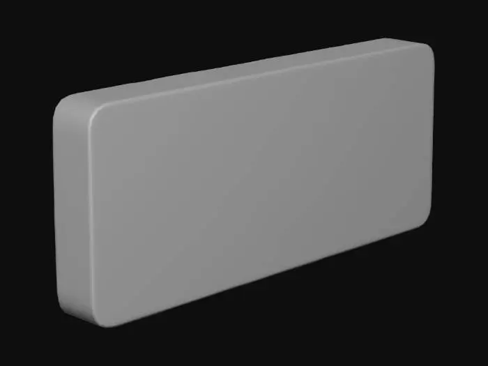 3D model for Exit Sign Neon Blue