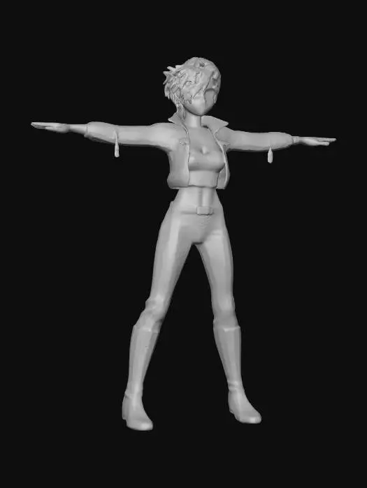 3D model for Rebel Stance