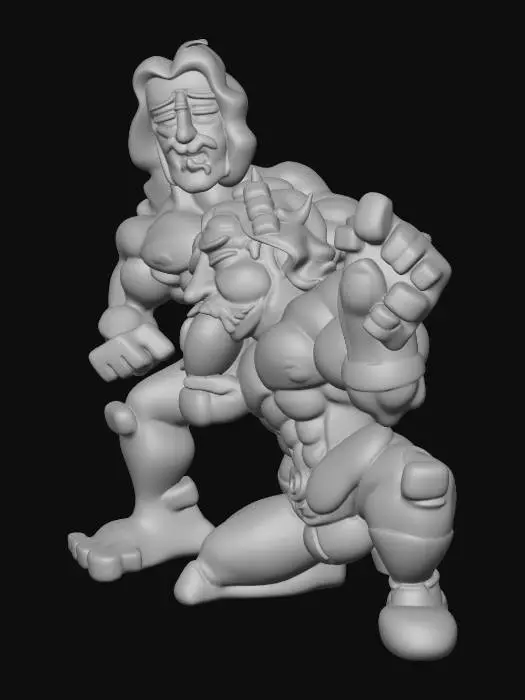 3D model for Friendship Poses