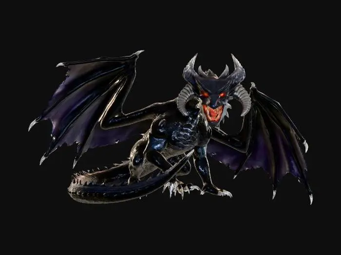 3D model for Black Dragon