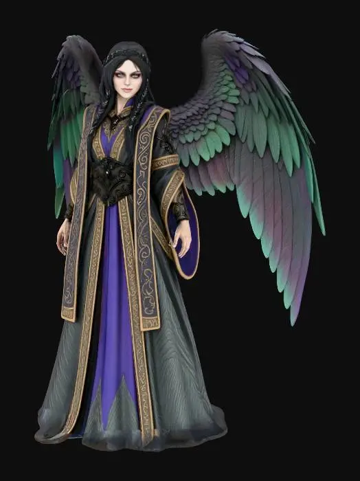 3D model for Fallen Angel