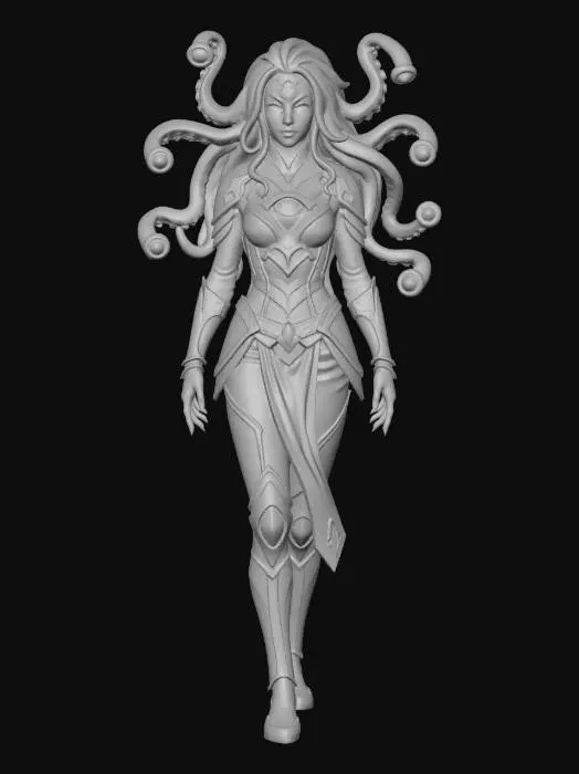 3D model for Mystic Gorgon