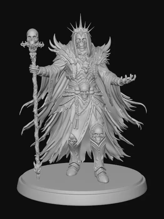 3D model for Undead Lich