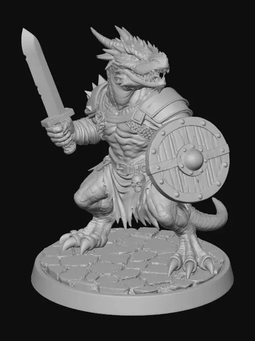 3D model for Kobold Fighter