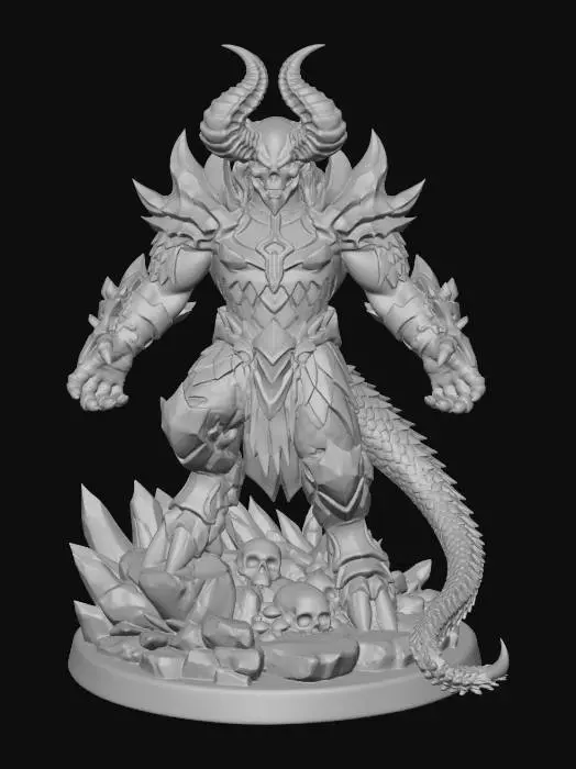 3D model for Infernal Warlord