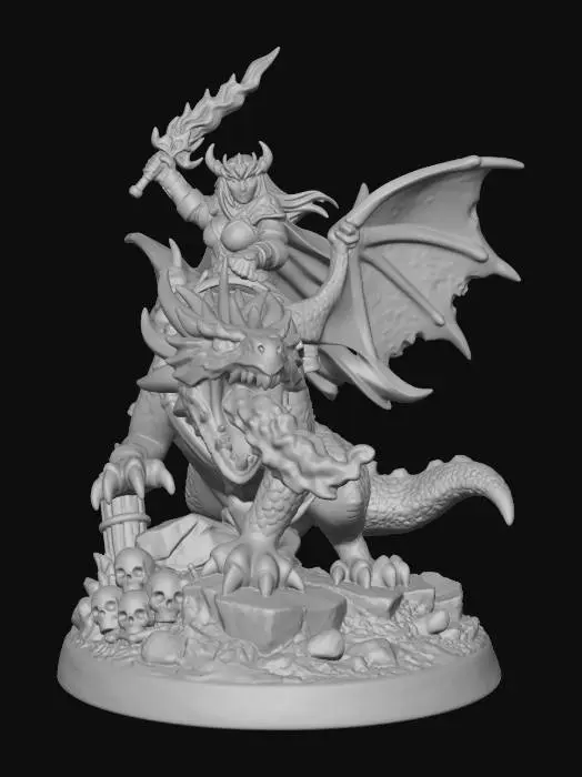 3D model for Dragonfire Vanguard