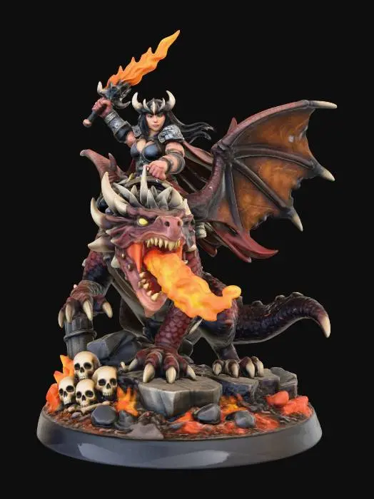 3D model for Dragonfire Vanguard