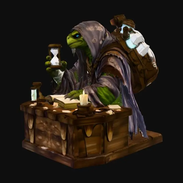 3D model for Timekeeper's Wisdom