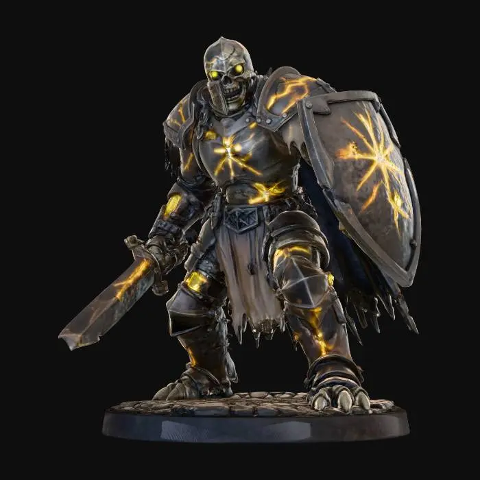 3D model for Fallen Paladin