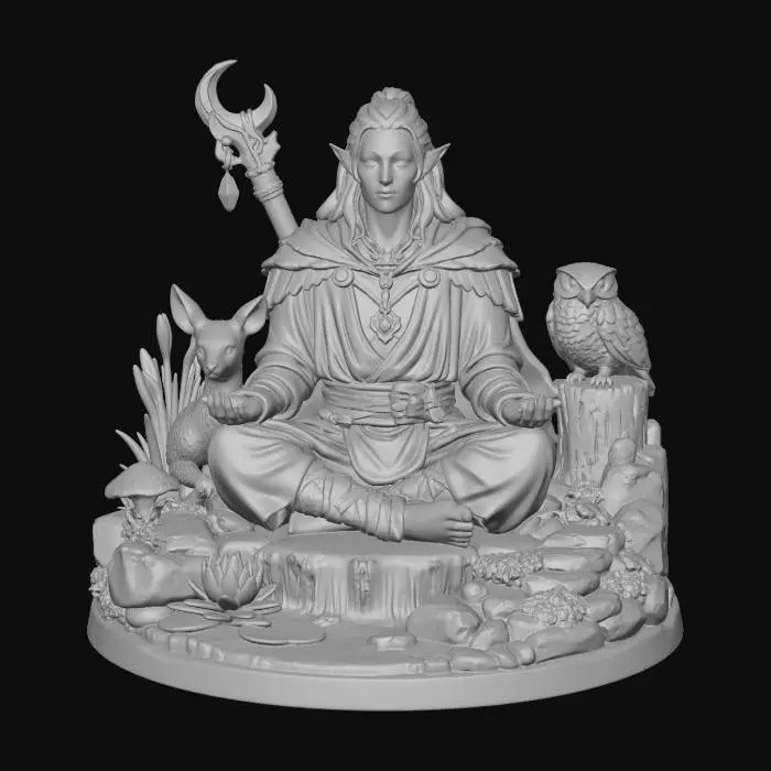 3D model for Nature's Serenity