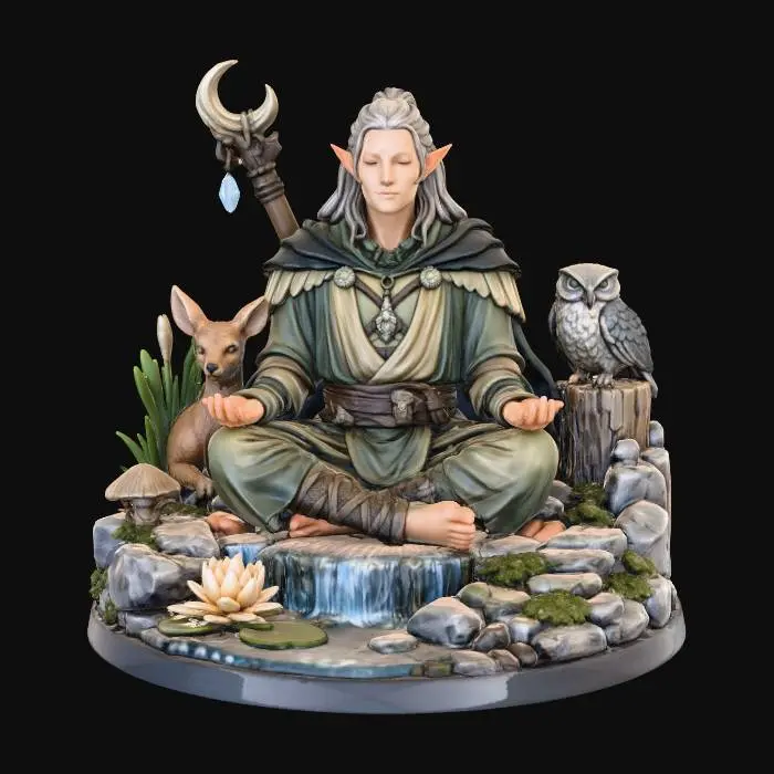 3D model for Nature's Serenity