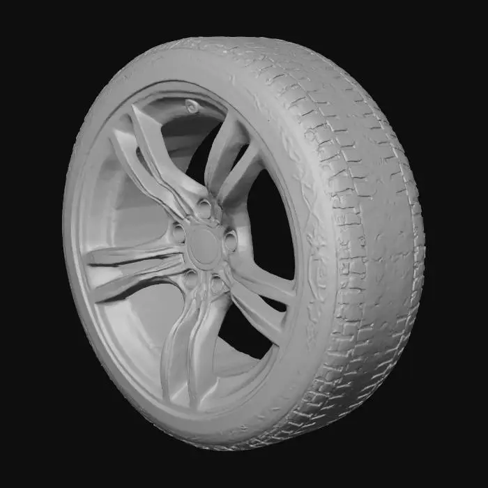 3D model for BMW Alloy Wheel