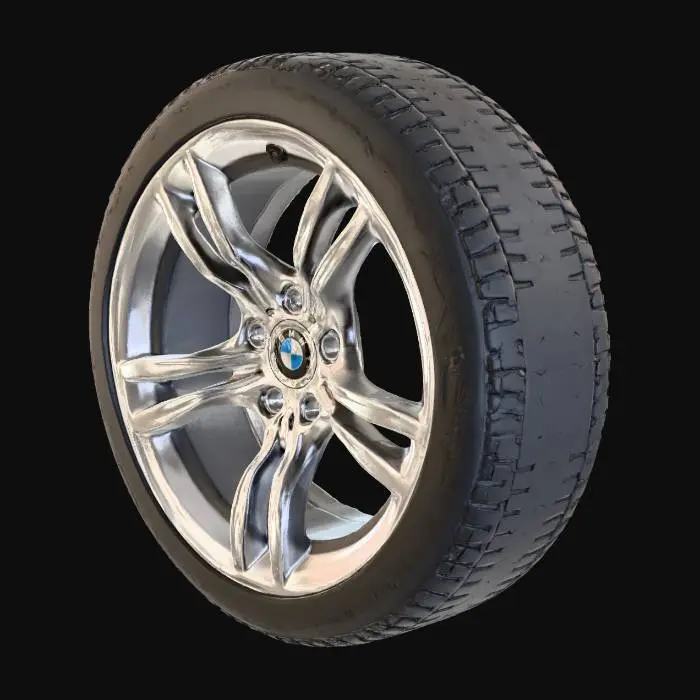 3D model for BMW Alloy Wheel