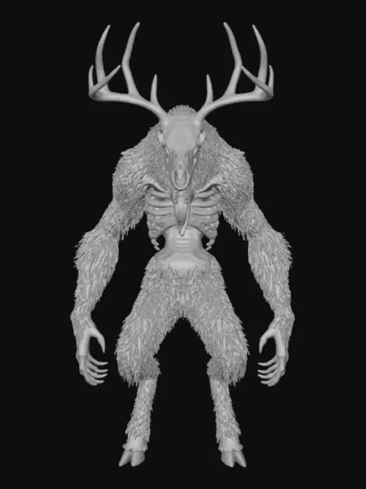 3D model for Feral Spirit