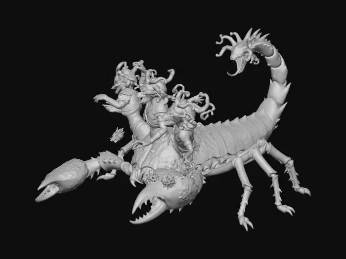 3D model for Scorpion of the Damned