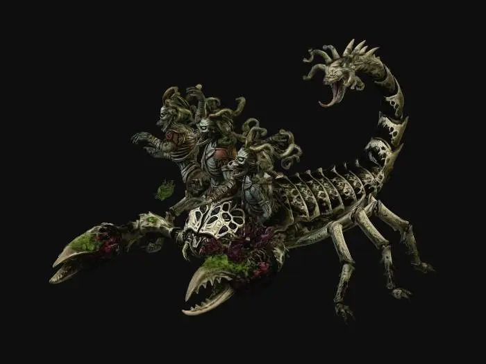 3D model for Scorpion of the Damned
