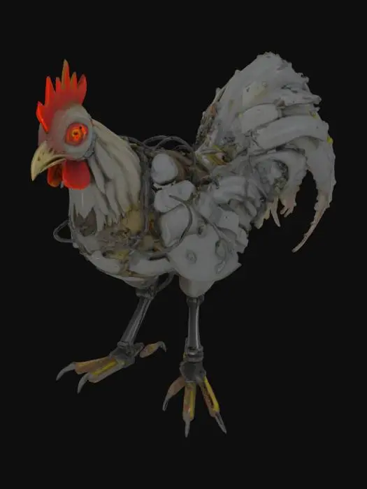 3D model for mechanical/mutated chicken