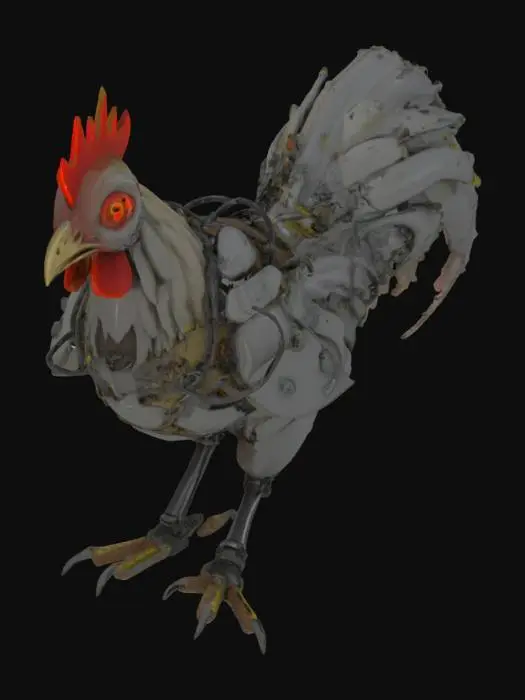 3D model for mechanical/mutated chicken