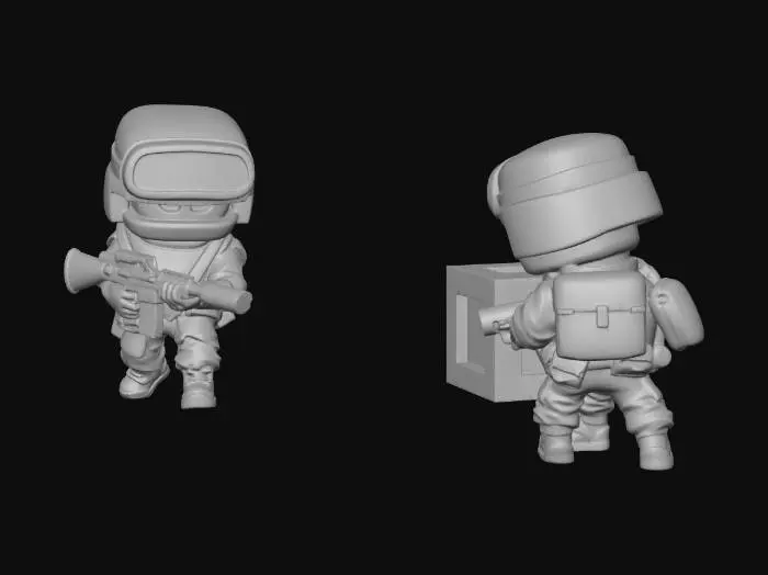 3D model for Standoff Strategy