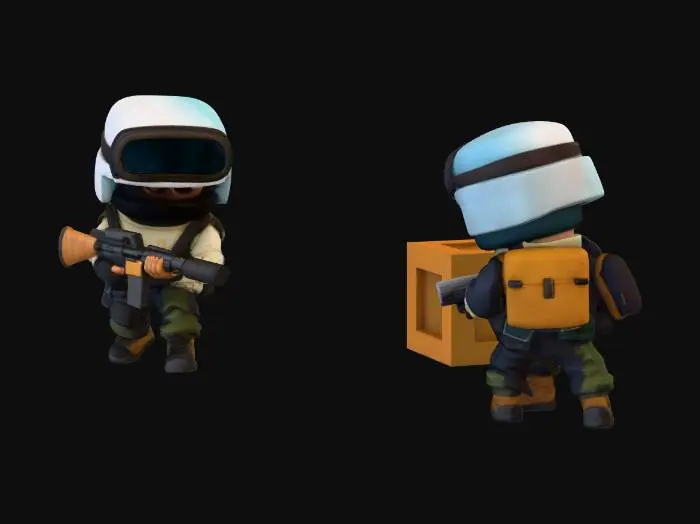 3D model for Standoff Strategy