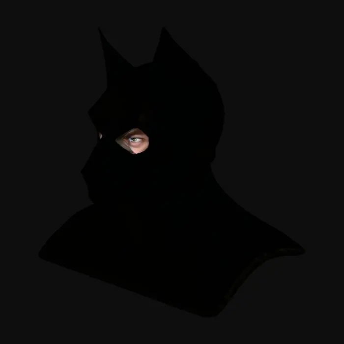 3D model for Masked Vigilante