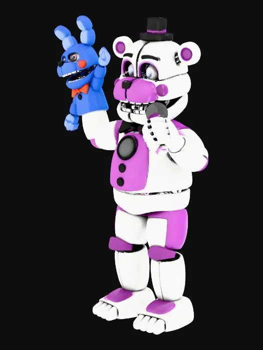 3D model for Animatronic Bear Duo