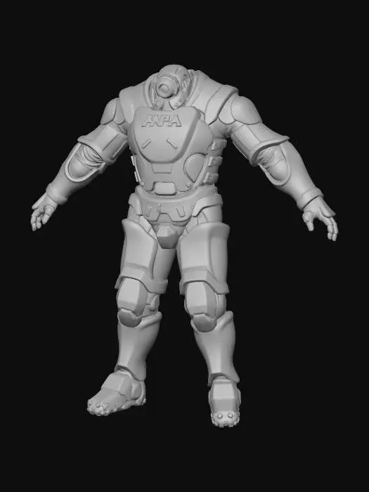 3D model for ARA Mechwalker