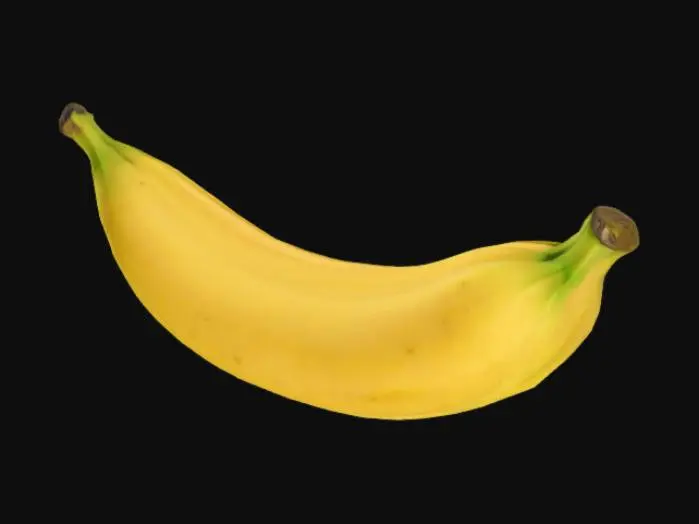 3D model for banana