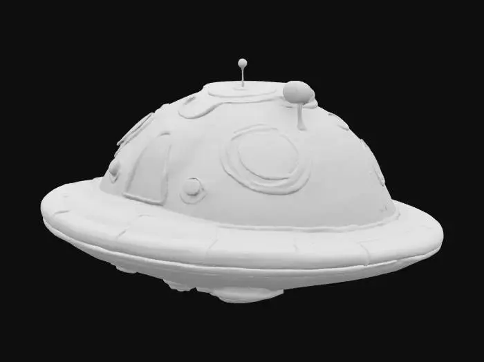 3D model for Flying Saucer Adventure